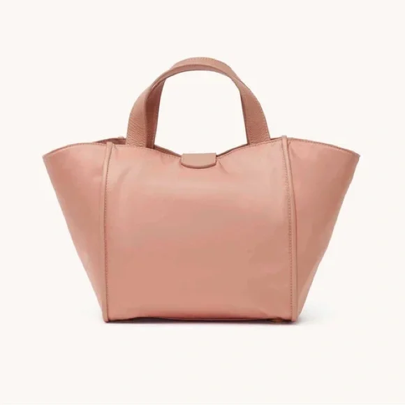🆕 Senreve Rose Pink & Gold Strati Shopper with Removable Leather Shoulder Strap - Picture 11 of 16